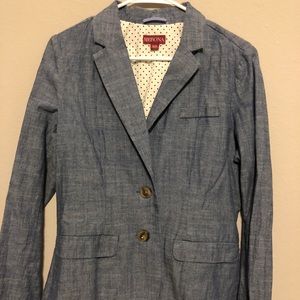 Merona denim jacket size M blazer